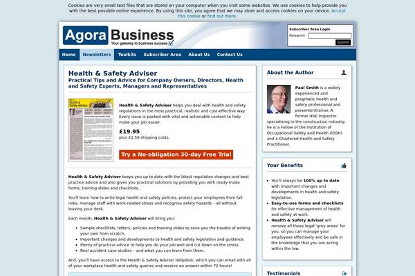 hsadviser.co.uk site used Agora
