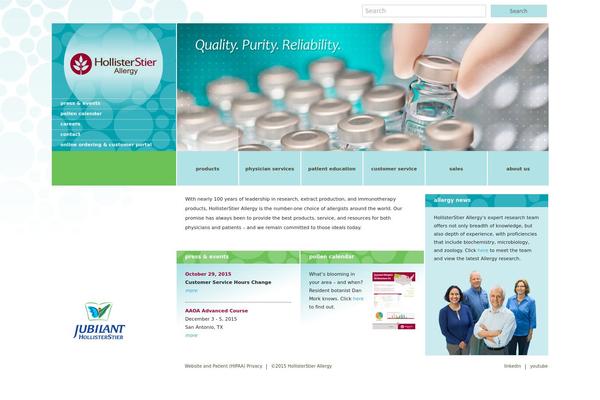 hsallergy.com site used Hsa
