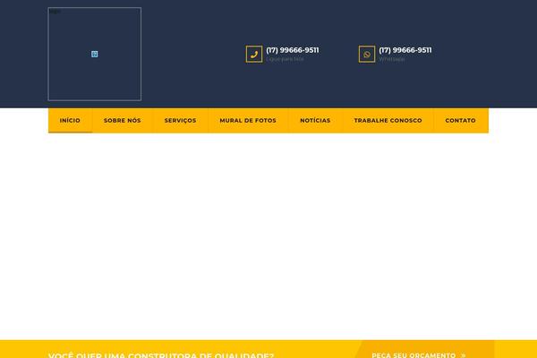 Structure-child theme site design template sample
