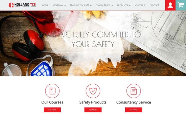 Holland theme site design template sample