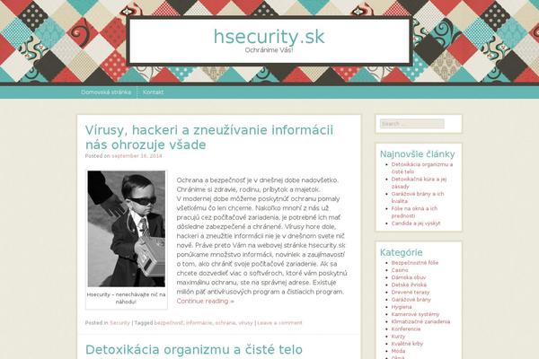 Patchwork theme site design template sample