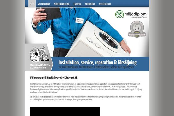 hservice.se site used Web