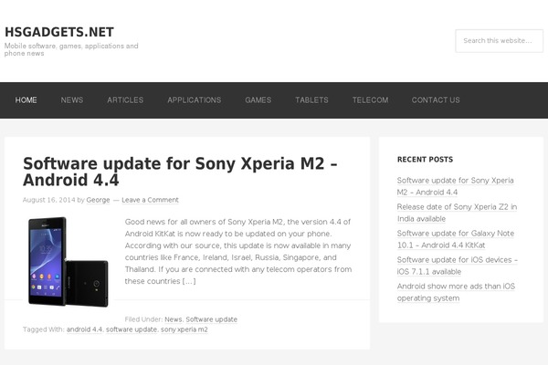 Smartline Lite theme site design template sample
