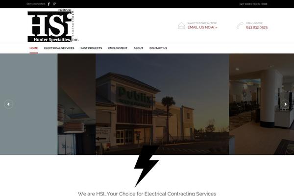 Construction-child theme site design template sample