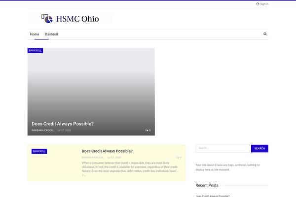 Site using ACF Recent Posts Widget plugin