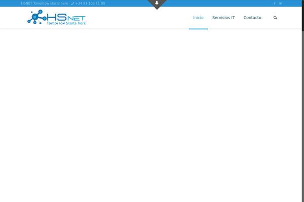 BeTheme Child theme site design template sample