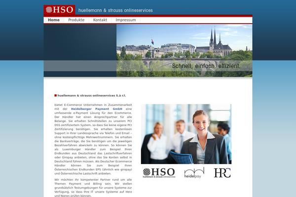 hso theme websites examples