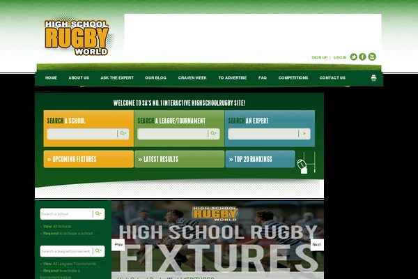 hsrugbyworld.co.za site used Rookie-plus