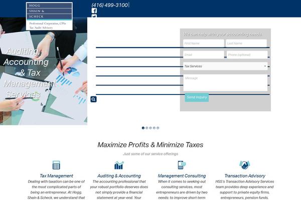 Site using Really Simple Twitter Feed Widget plugin