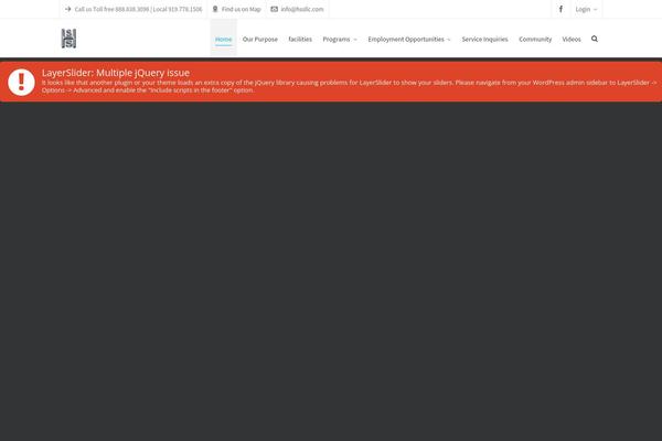 Site using LayerSlider plugin