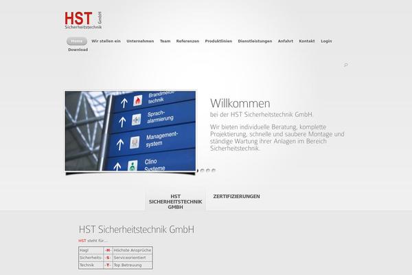Nova theme site design template sample