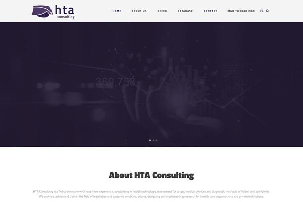 Stockholm Child theme site design template sample