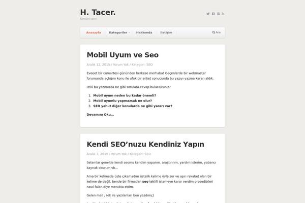 Little theme site design template sample