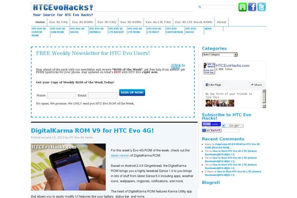 Site using Youtube Sidebar Widget plugin