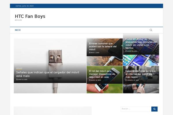 Magbook theme site design template sample