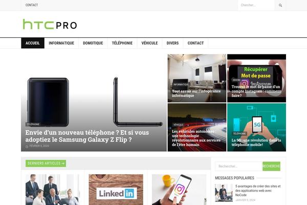 htcpro.com site used Goodpress-pro
