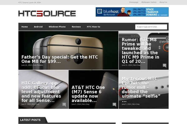 Newsblock theme site design template sample