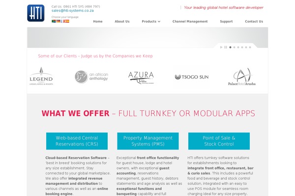 Dara theme site design template sample