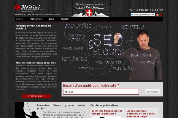 Zerif-lite-child theme site design template sample
