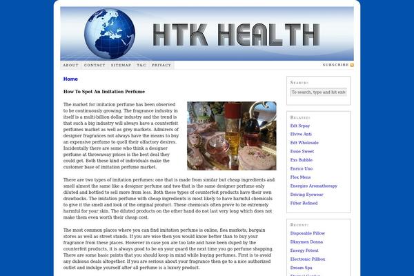 Thesis 1.8.6 theme site design template sample