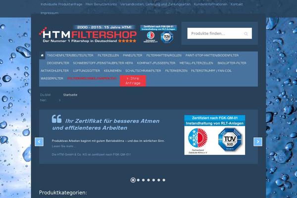 Hamburg theme site design template sample