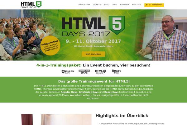 Site using Responsive WordPress Slider - HG Slider plugin