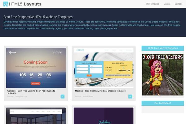 Anthem_tcd083 theme site design template sample