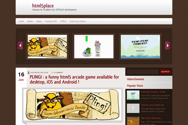 Rhea theme site design template sample