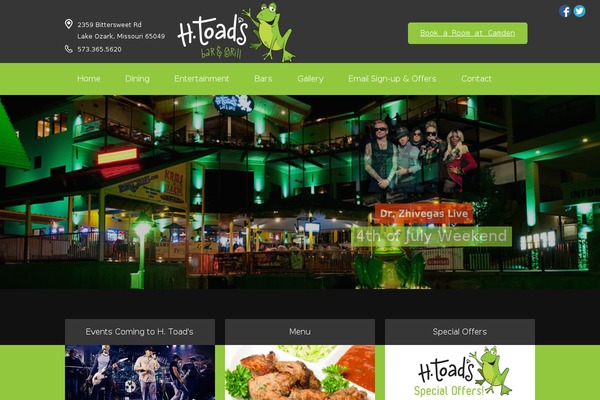 Espresso theme site design template sample