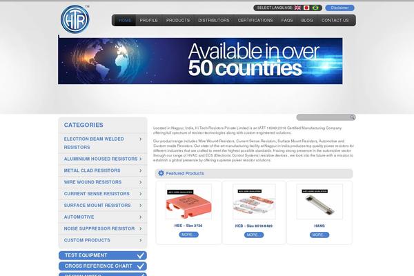 Site using Slider plugin