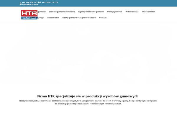 Divi theme site design template sample