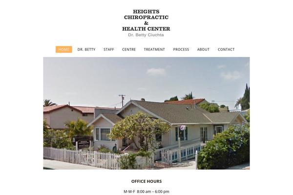 Total theme site design template sample