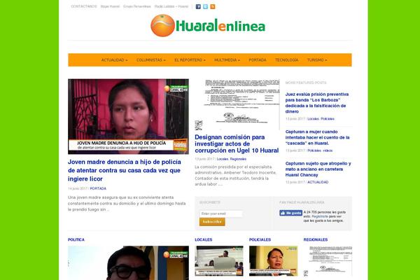 NewsMag theme site design template sample