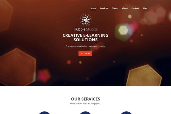Hayden theme site design template sample
