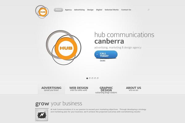 Nova theme site design template sample