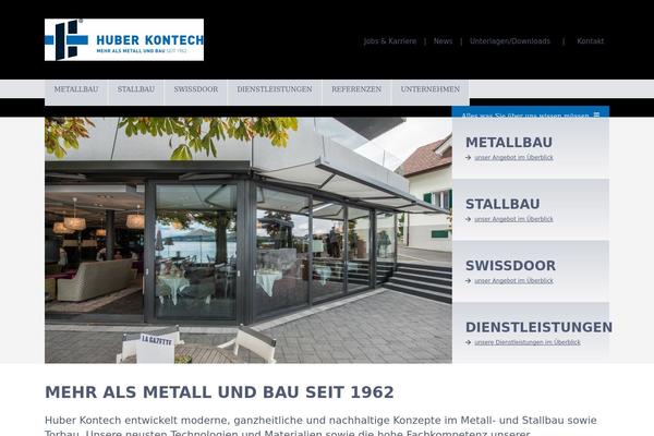 huber-kontech.ch site used Huber