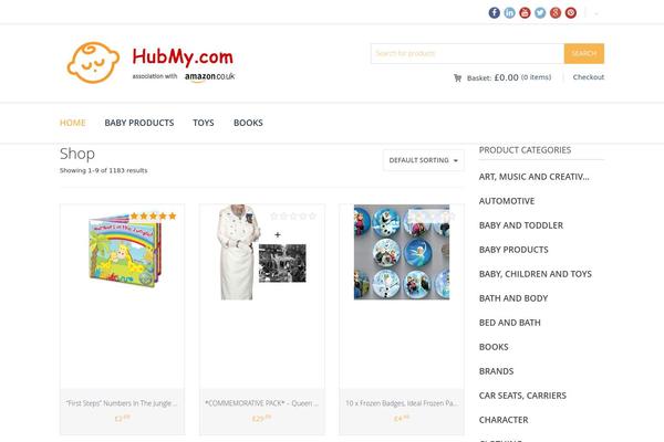 Kingdom theme site design template sample