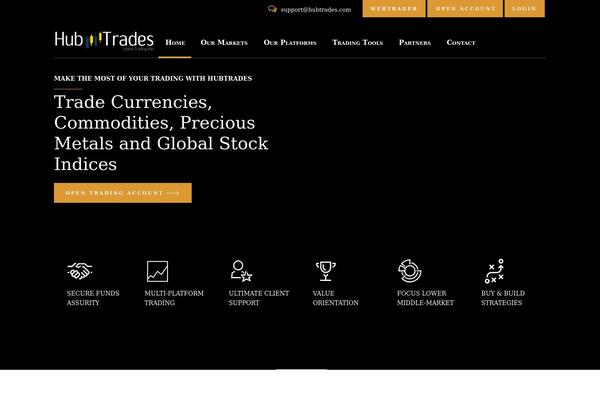 Investment theme site design template sample
