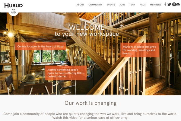 hubud.org site used Divi-hubud