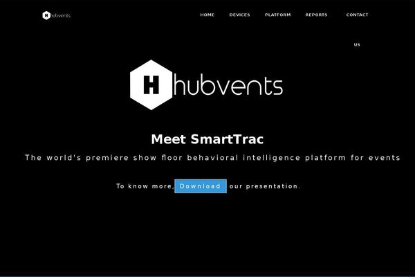 hubvents.com site used Exo-theme