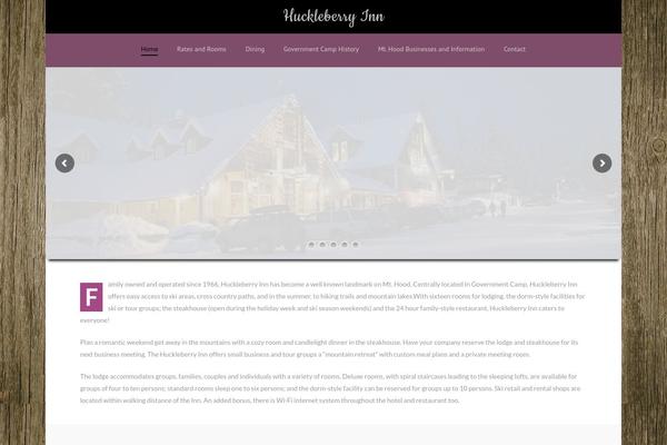 X Child theme site design template sample
