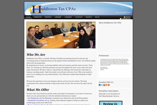 Corporate 2.0 theme site design template sample