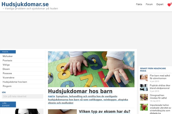 Site using Healthcare-search plugin
