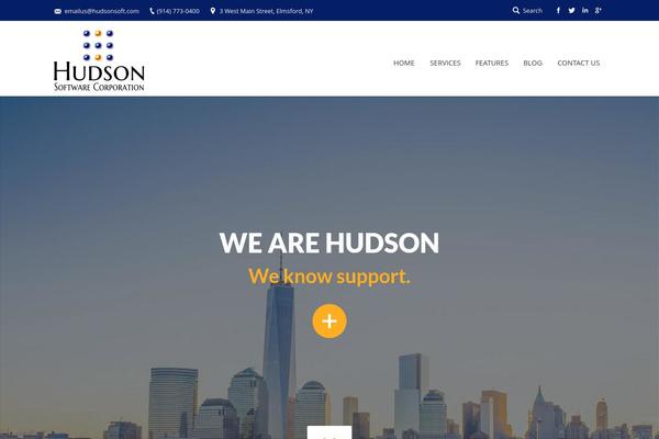 The7 theme site design template sample