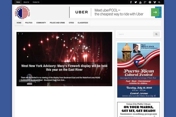 Multinews theme site design template sample