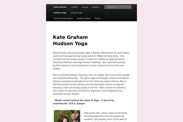 Twenty Eleven theme site design template sample