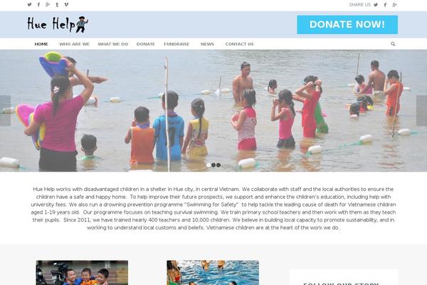 Enfold-child theme site design template sample