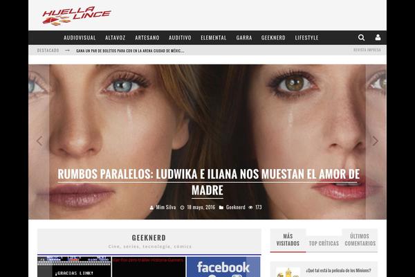 Valenti theme site design template sample