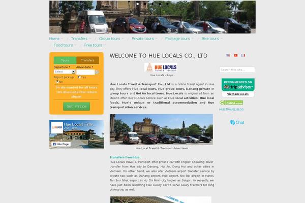 Oxygen theme site design template sample