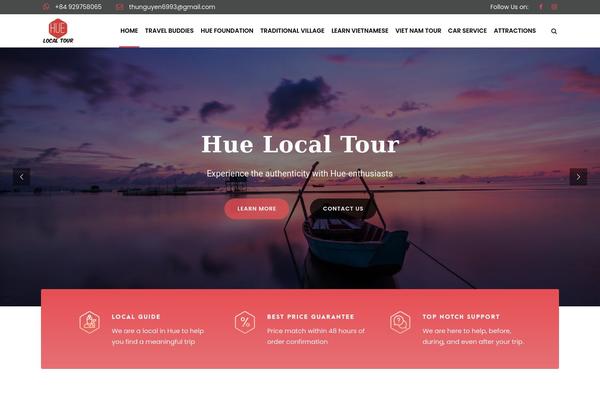 Site using Tourmaster plugin